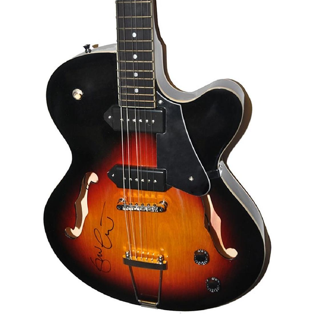 Eric Clapton Signed Double Cut Hollow Bodied Guitar (1 of 1)