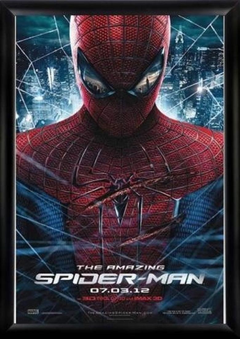 The Amazing Spider-Man Signed Movie Poster: Signed by Andrew Garfield, Emma Stone, Rhys Ifans, Denis Leary, Martin Sheen, Sally Field , Embeth Davidtz, C Thomas Howell & Chris Zylka