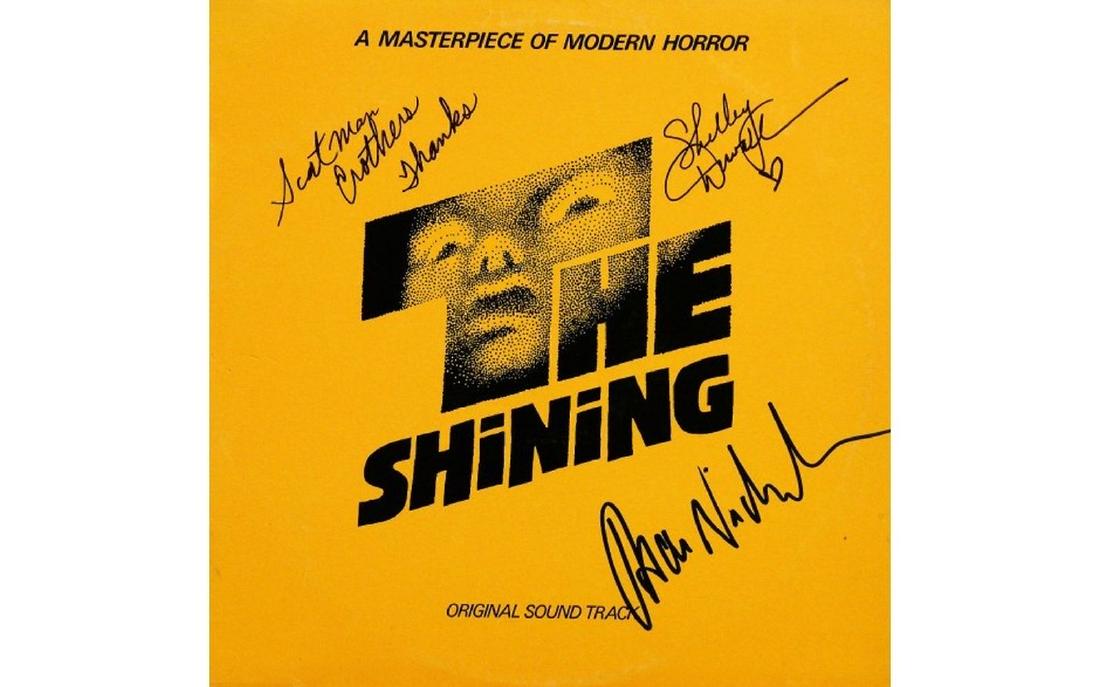 The Shining Signed Soundtrack Album: Signed by Jack Nicholson, Scatman Crothers Thanks and Shelley Duvall