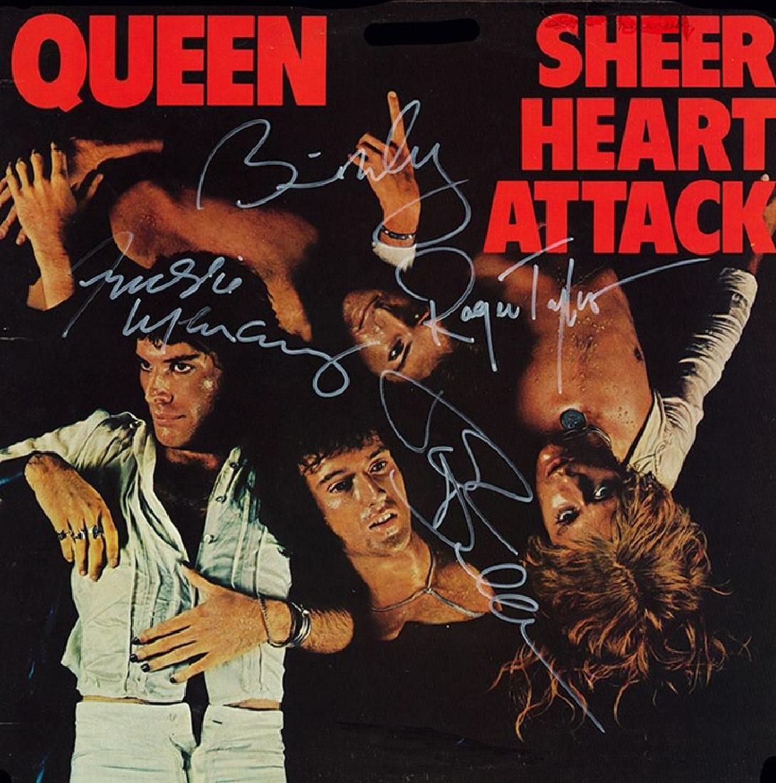 Queen The Works サイン入り Queen Signed The Works Album