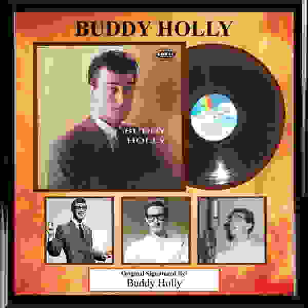 Buddy Holly "buddy Holly" Signed Album