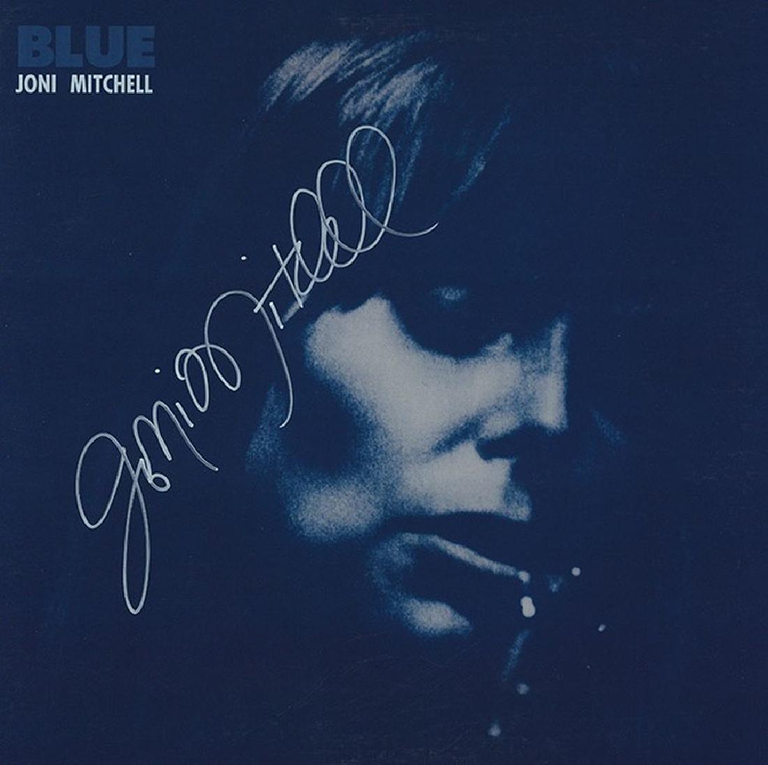 Joni Mitchell "Blue" Signed Album (1 of 1)
