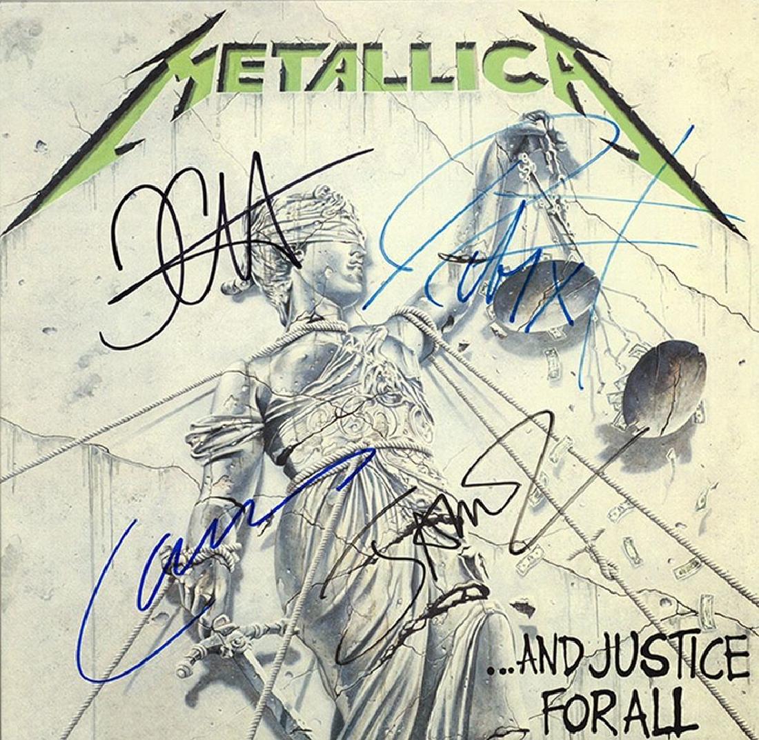 Metallica "And Justice for All" Signed Album (1 of 1)