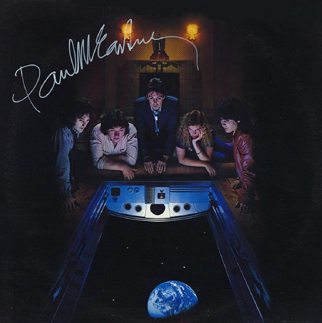 Paul McCartney "Back to the Egg" Signed Album (1 of 1)