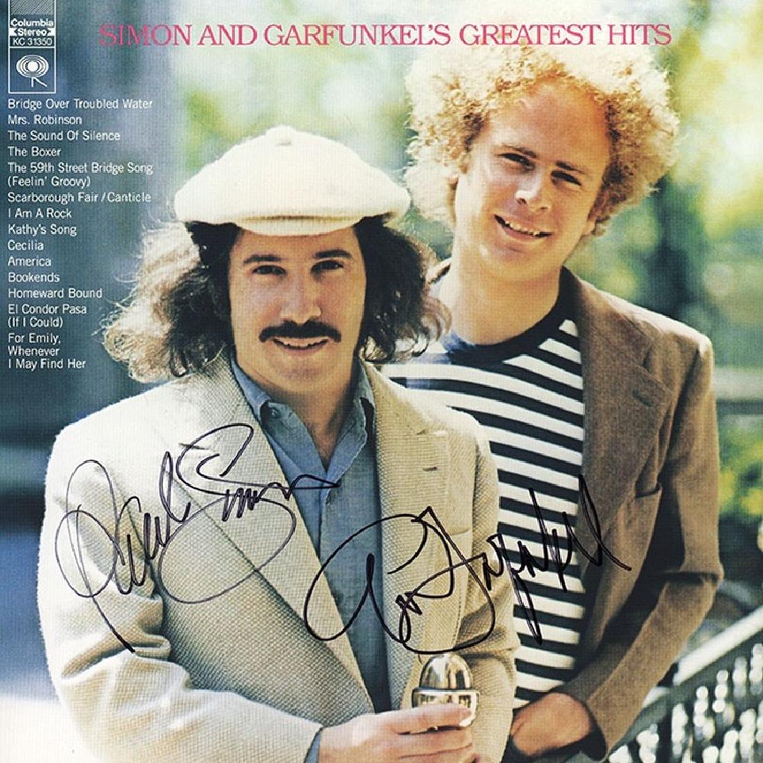 Simon And Garfunkel "Greatest Hits" Signed Album (1 of 1)