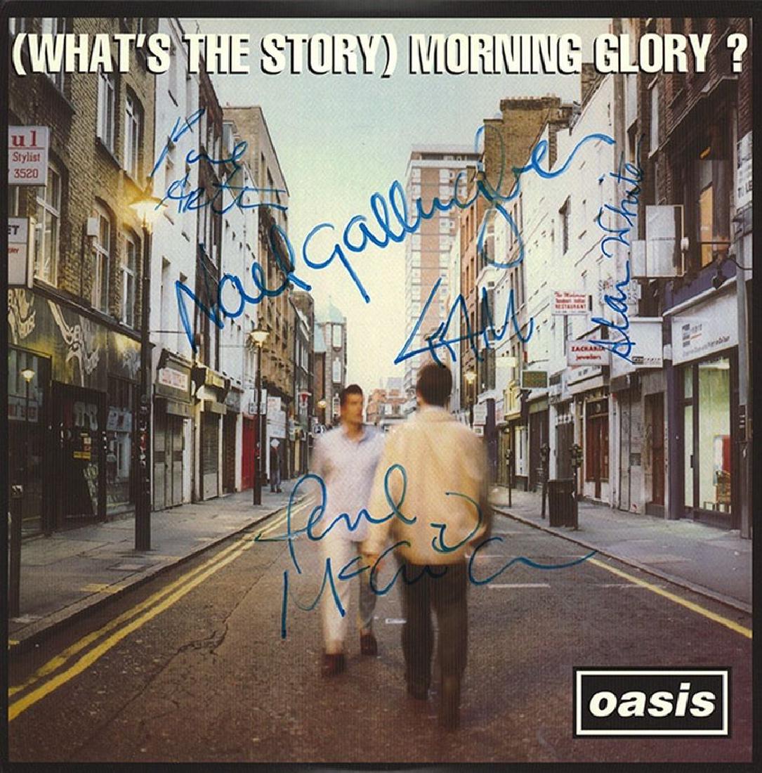 Oasis "Whatâ€™s The Story Mornin Glory" Signed Album (1 of 1)