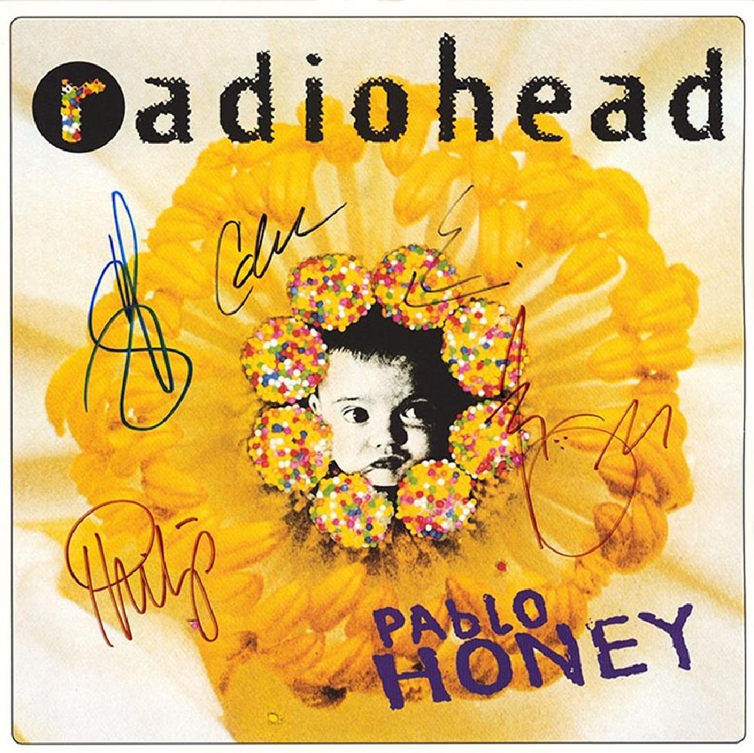 Radiohead "Pablo Honey" Signed Album (1 of 1)