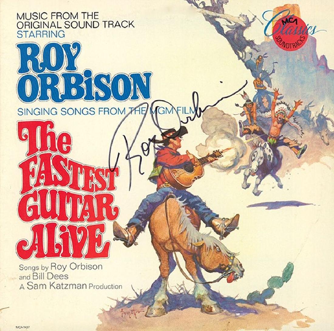 Roy Orbison "The Fastest Guitar Alive" Signed Album (1 of 1)