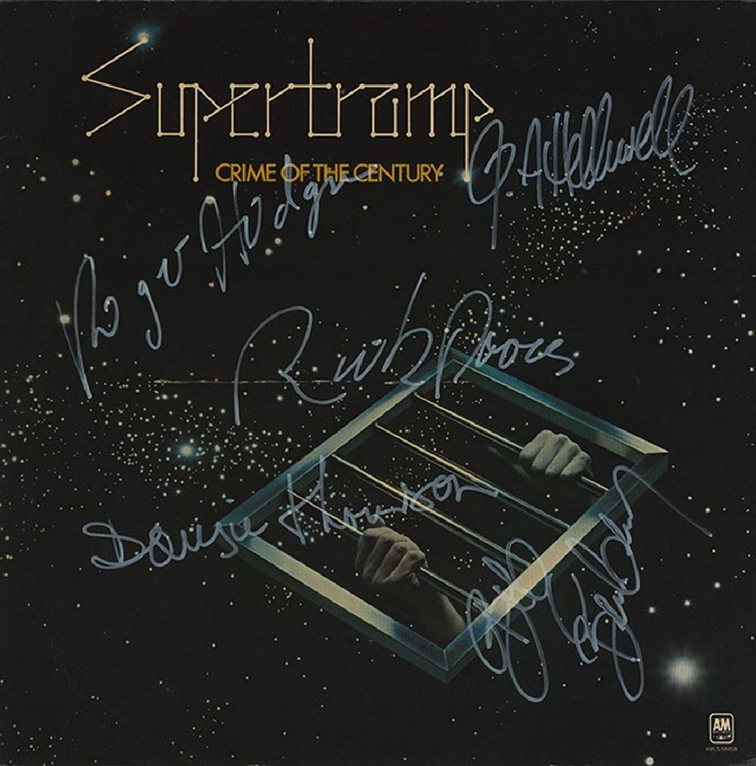 Supertramp "Crime Of The Century" Signed Album (1 of 1)