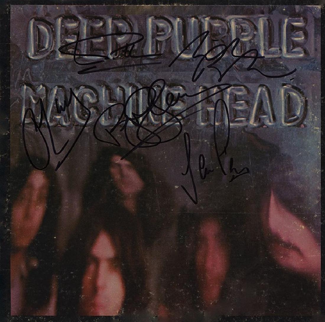 Deep Purple "Machine Head" Signed Album (1 of 1)