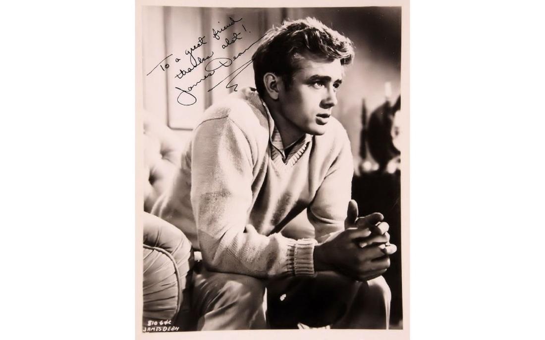 James Dean Signed Photo