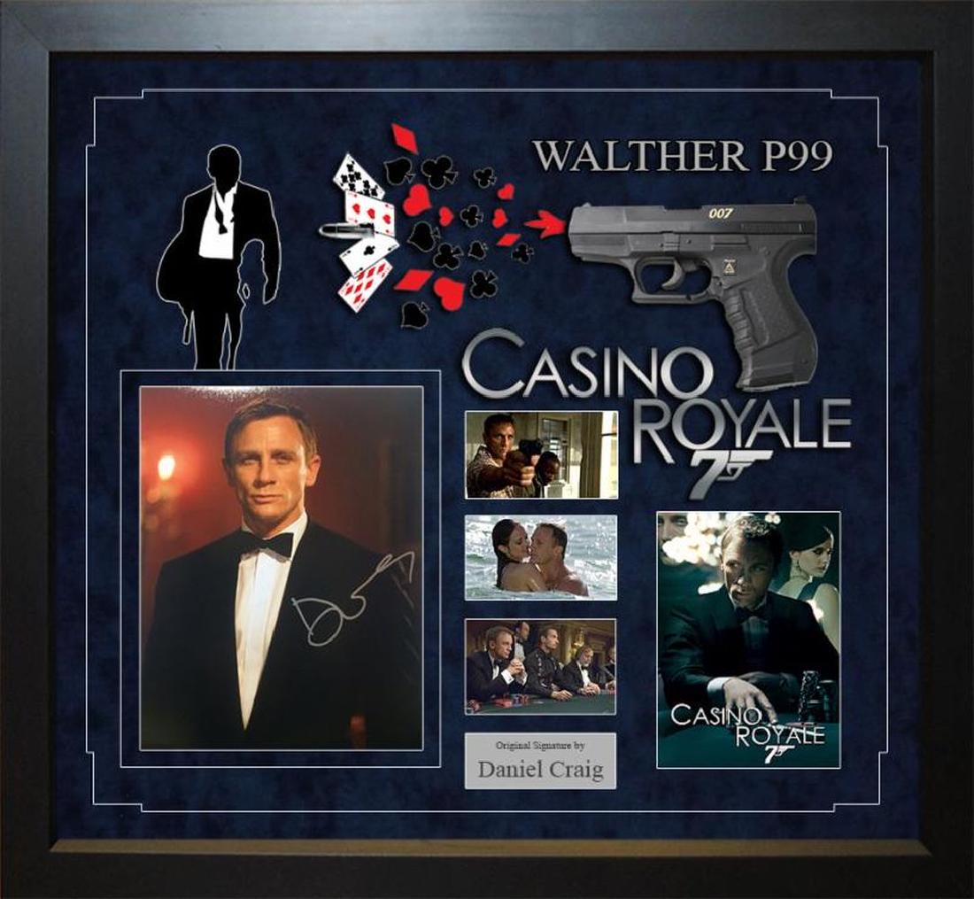 Daniel Craig Signed Casino Royale Photo Collage (1 of 1)