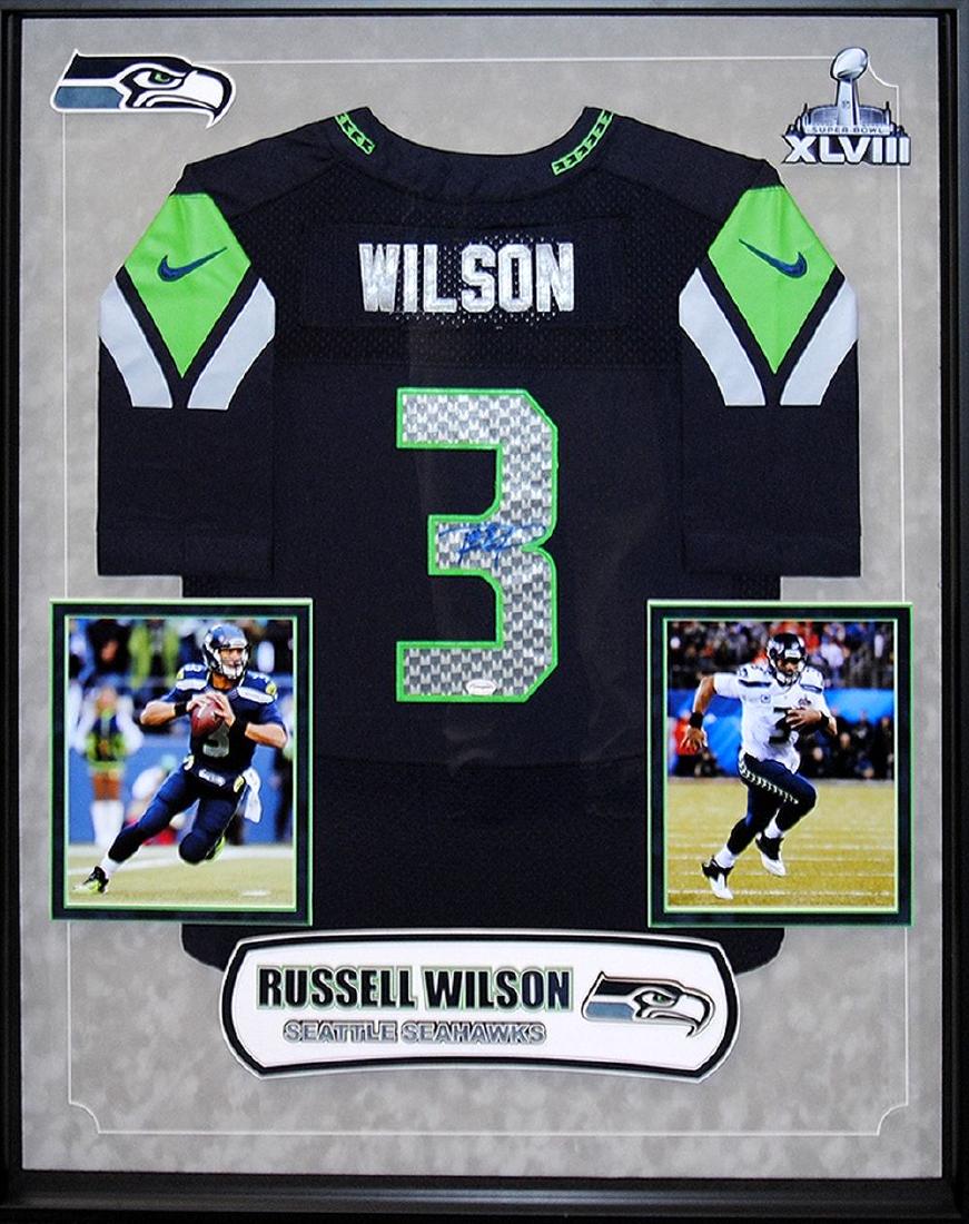 russell wilson signed jersey