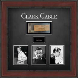 PSA/DNA Clark Gable Signed Check