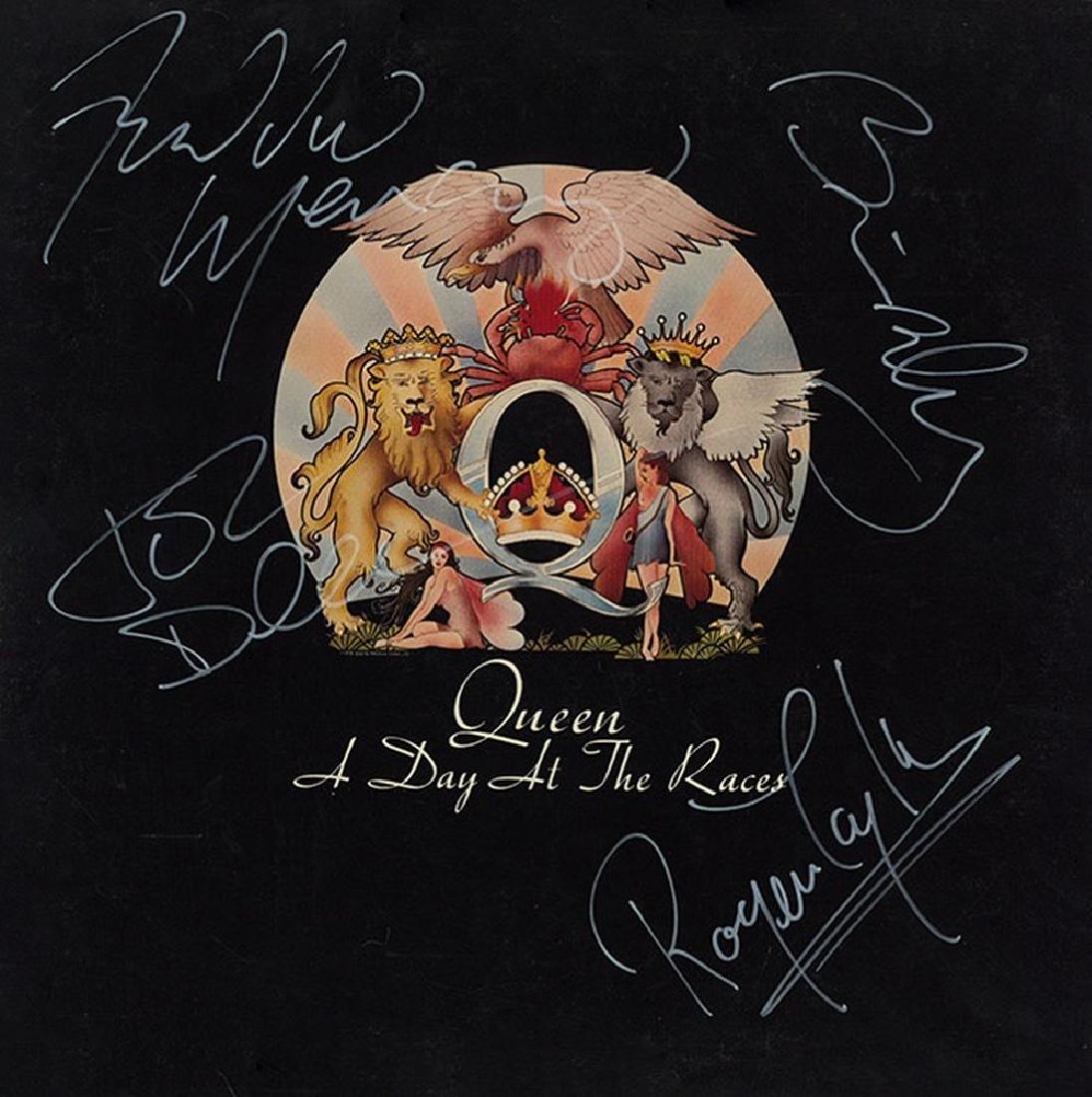 Queen Signed A Day At The Races Album (1 of 1)