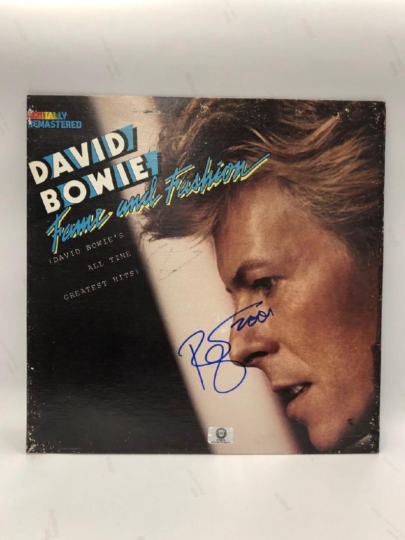 Fame and Fashion Signed Album: Signed by David Bowie