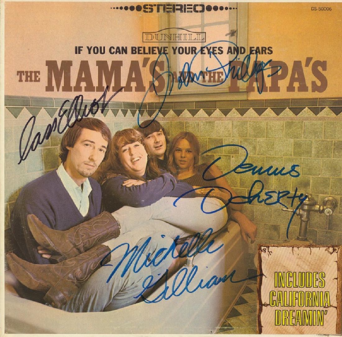 The Mamas And The Papas Band Signed If You Can Believe (1 of 1)