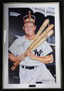 PSA/DNA  Mickey Mantle Autographed Framed 28x41 Poster