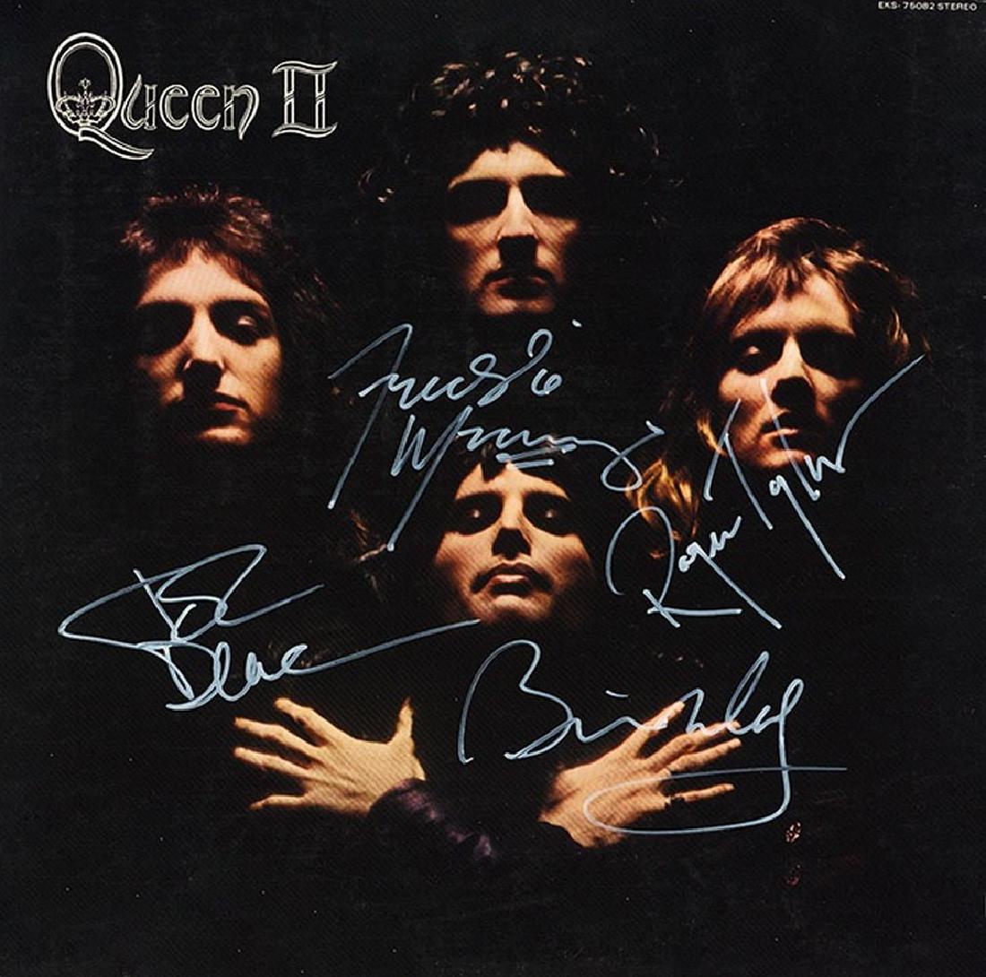 Queen Signed The Works Album
