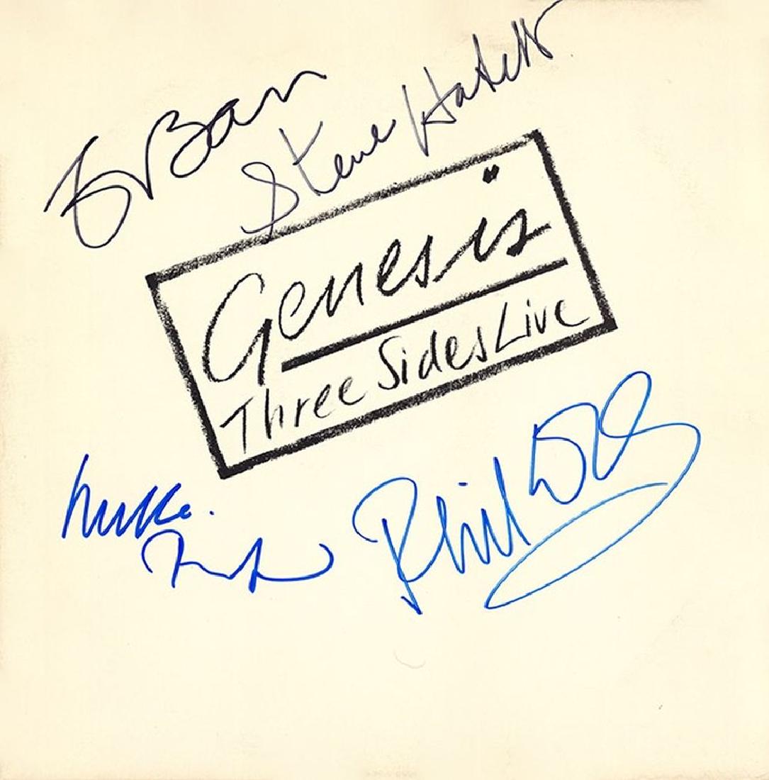 Genesis "Three Sides" Signed Album (1 of 1)