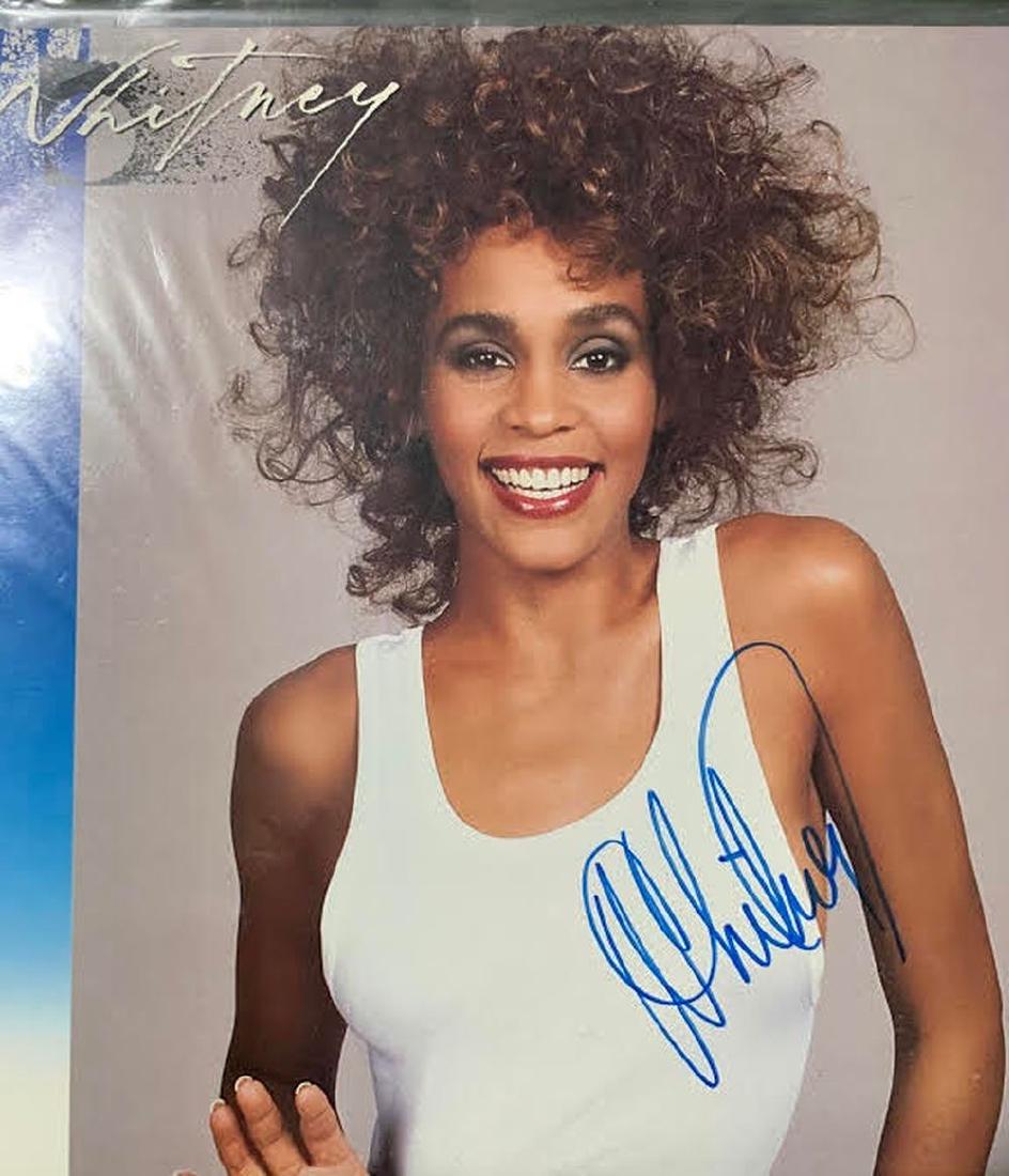 PSA/DNA Whitney Houston Signed Whitney Album (1 of 2)