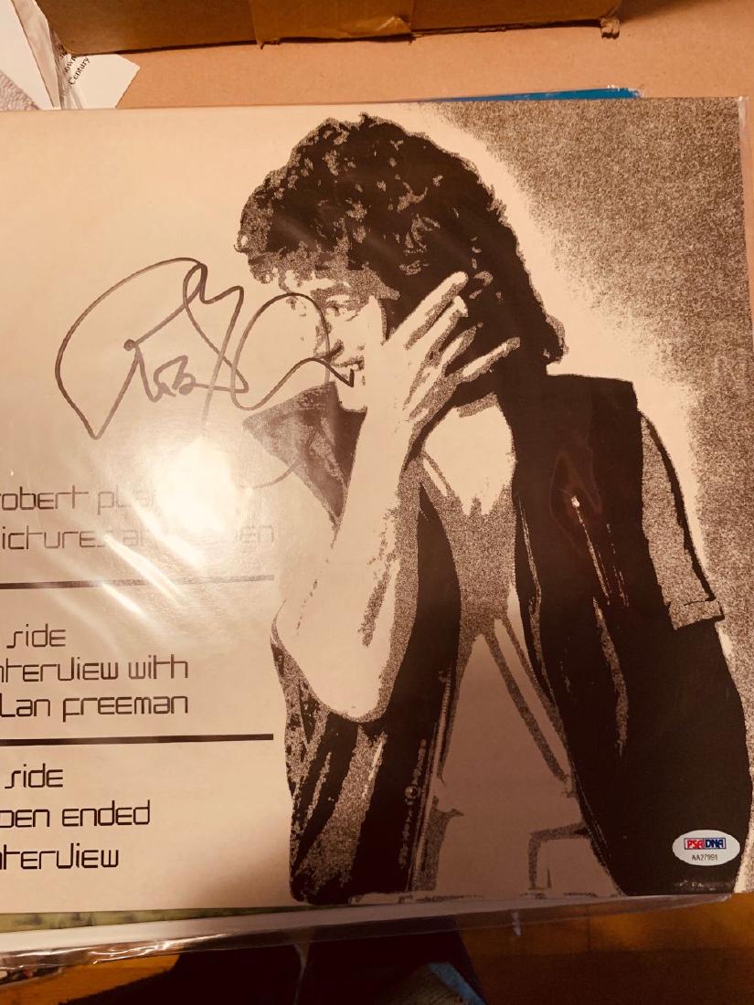 PSA Robert Plant Signed An Interview with Alan Freeman: Signed by Robert Plant