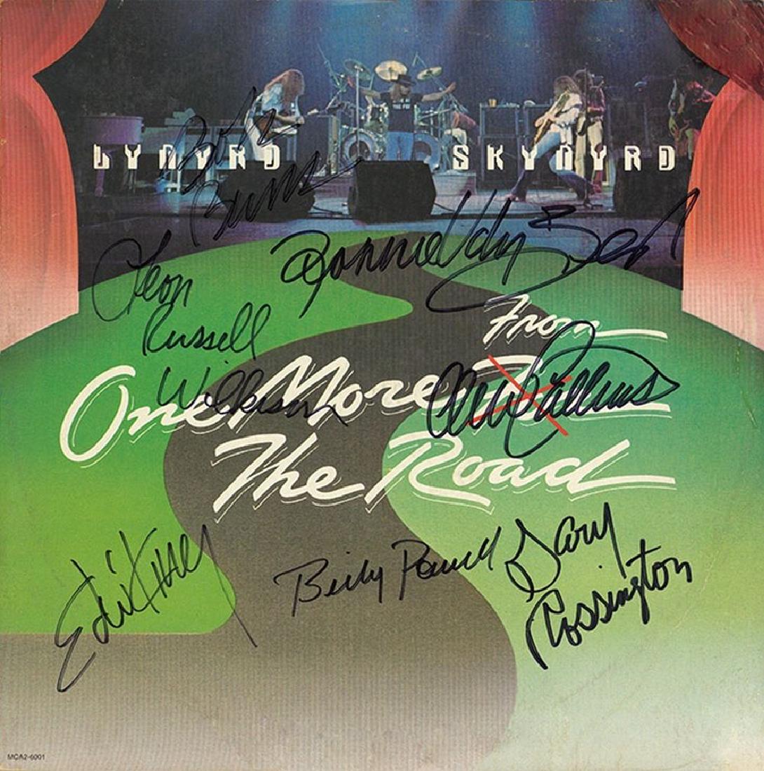 Lynyrd Skynyrd "One More From the Road" Signed Album (1 of 1)
