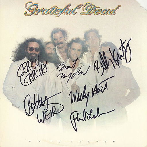 Grateful Dead Band Signed Go To Heaven Album Apr 07 19 High End Memorabilia In Ca