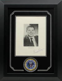 (PSA/DNA) PRESIDENT RONALD REAGAN SIGNED AUTOGRAPHED