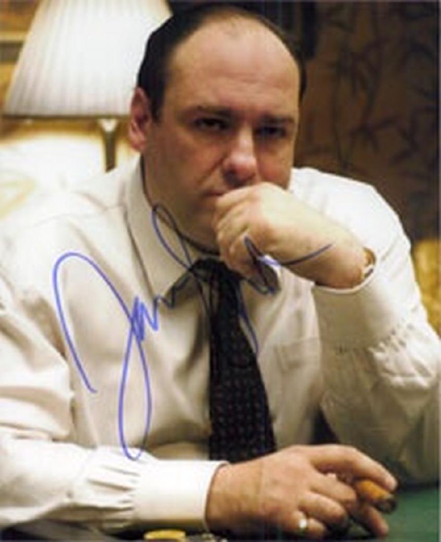 James Gandolfini Signed Photo
