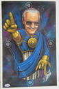 PSA Stan Lee Signed Comic Print