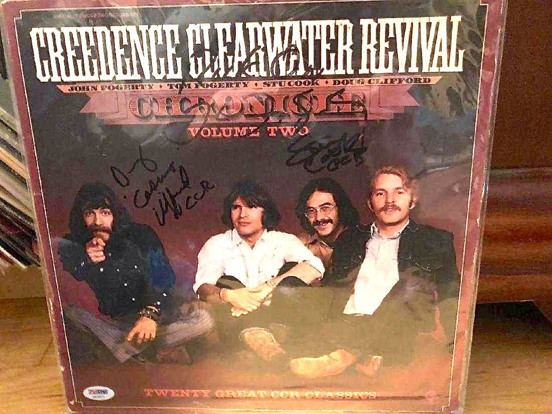 PSA/DNA Authenticated Creedrence Clearwater Revival (1 of 4)