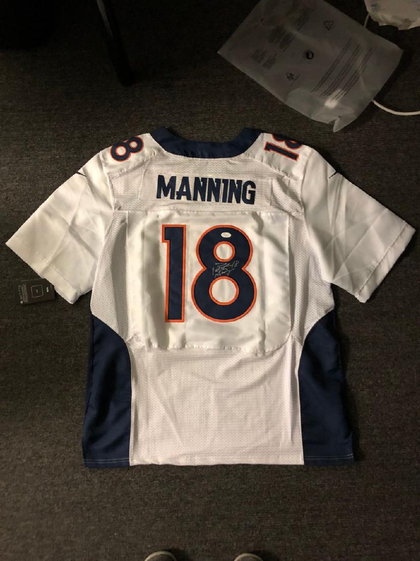 JSA Authenticated Peyton Manning Signed Denver Broncos (1 of 3)