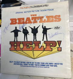 Beatles Signed Help Album