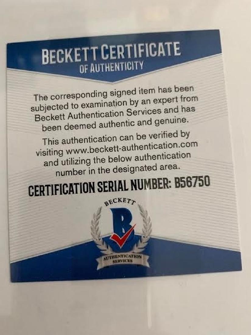 Signed Pochontas Photo - 2