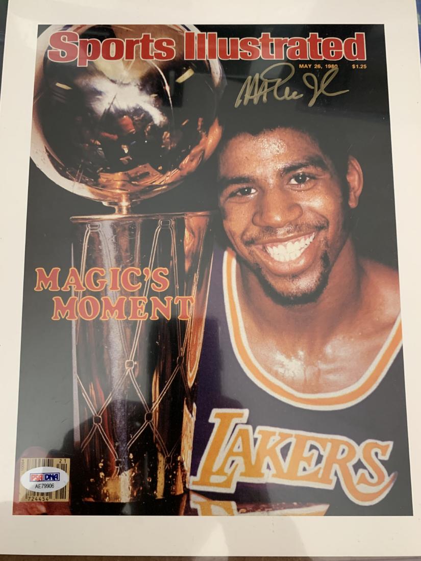 Magic Johnson Sports Illustrated Cover