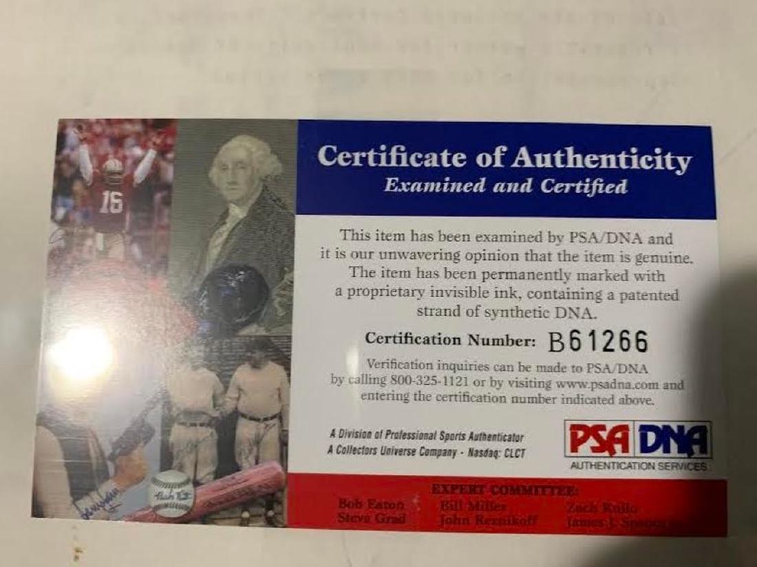 PSA Drew Carey Signed Representation Contract - 2