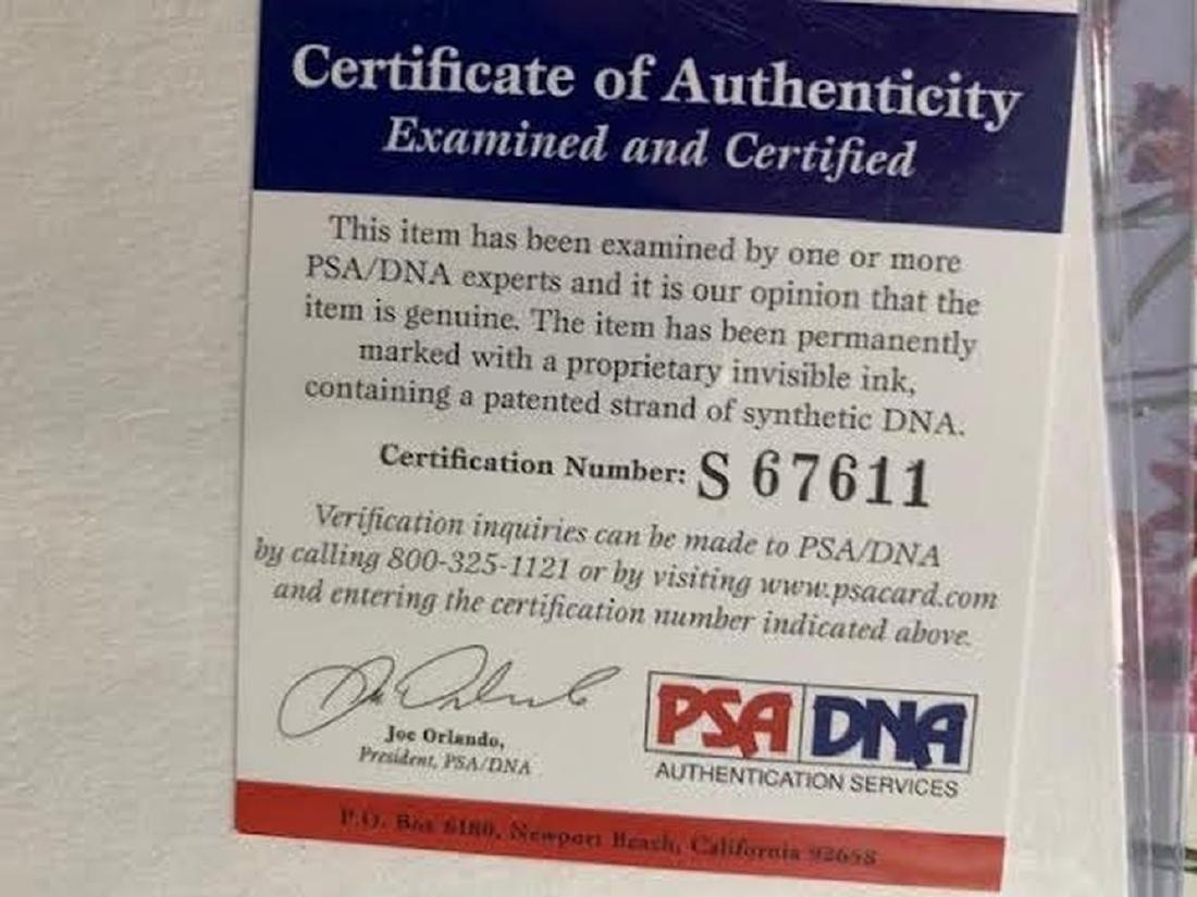 PSA Thomas E. Franklin Signed 9/11 Photo - 2