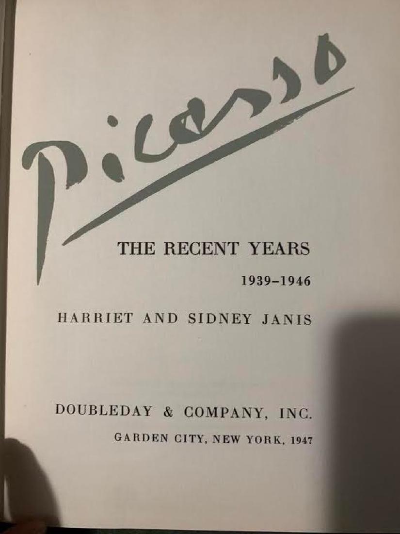 PSA Pablo Picasso Signed Book - 2