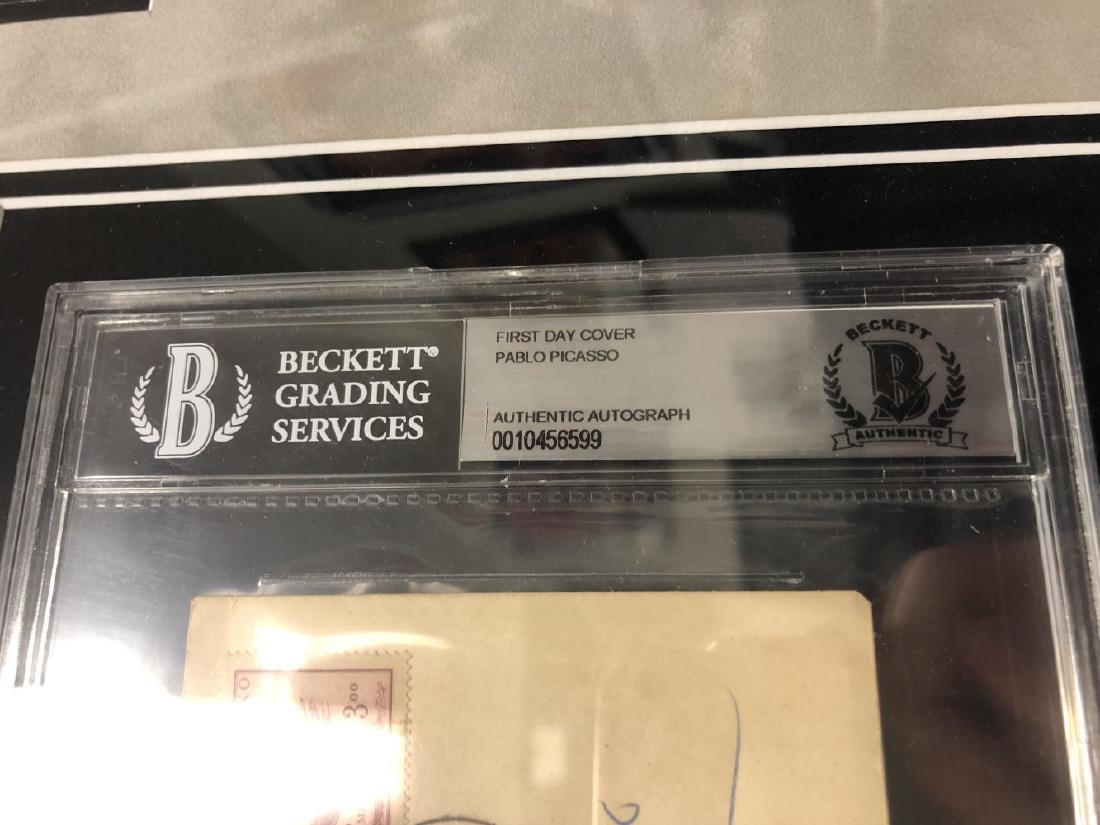 BAS Pablo Picasso Signed FDC Collage - 3