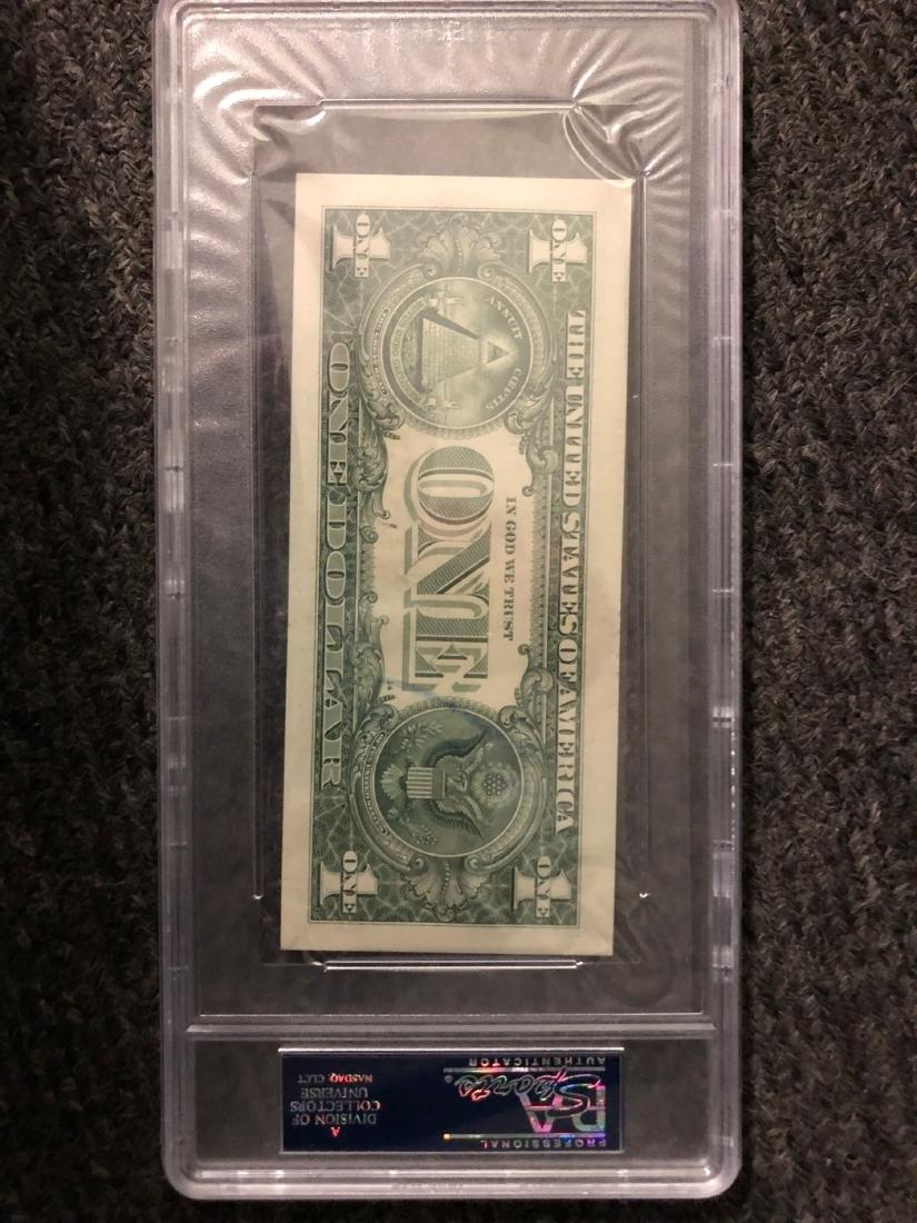 J.J. Abrams Signed US Dollar Bill - 4