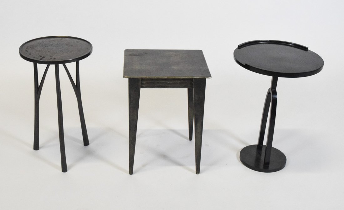 Three Bronze Side Tables in the Manner of Eric Schmitt (1 of 13)