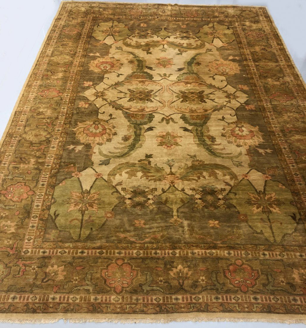 Large Indian Heriz Style Rug (1 of 8)