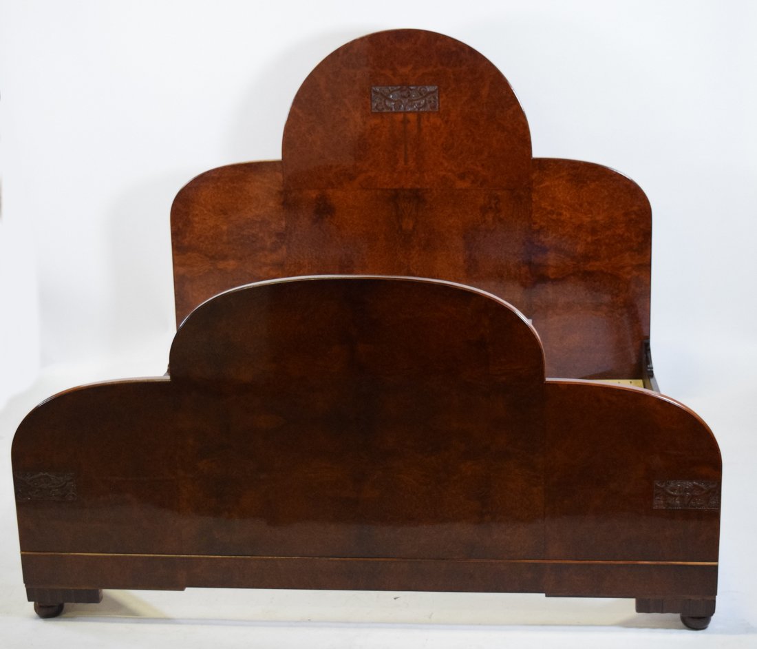 Art Deco King Size Bed Feb 28, 2019 Curated Estates Auctions in NJ