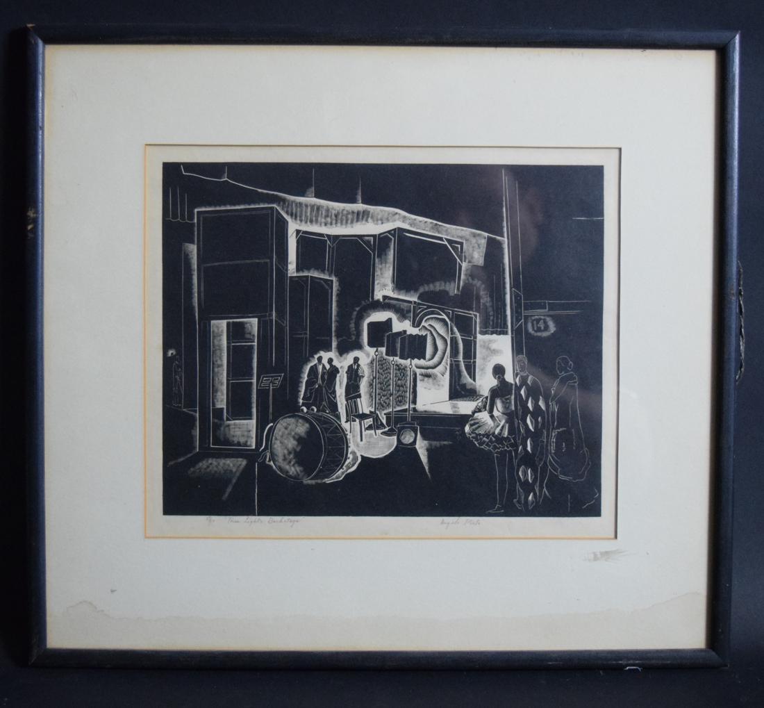 Wood Engraving by Angelo Pinto (Amer 1908-1994) (1 of 4)