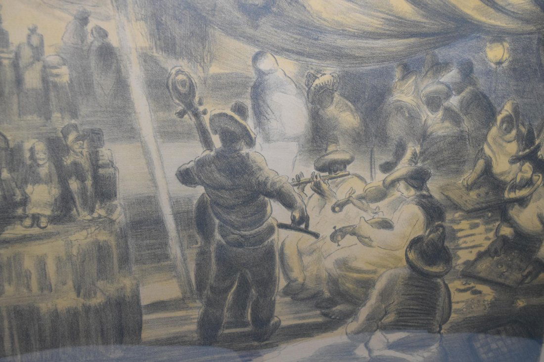 Large Lithograph by George 'Pop' Hart (Amer 1868-1933) (1 of 6)