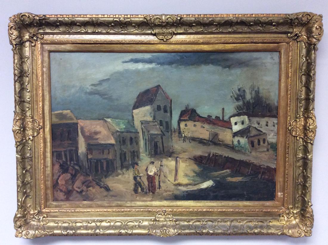 Oil/Board by Sol Wilson (Amer 1894-1974) (1 of 4)