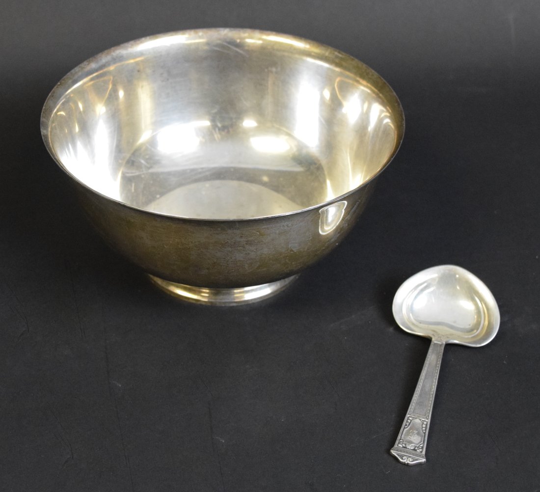 Tiffany and Company Sterling Silver Bowl and Spoon (1 of 6)