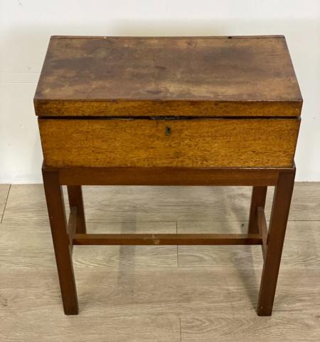 George III Mahogany Folding Lap Desk (1 of 11)