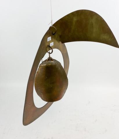 Bronze Hanging Bell Sculpture (1 of 14)